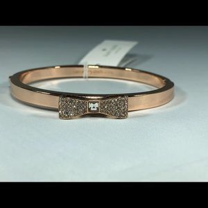 SOLD🔥♠️ KATE SPADE ♠️ ROSE GOLD BOW BANGLE